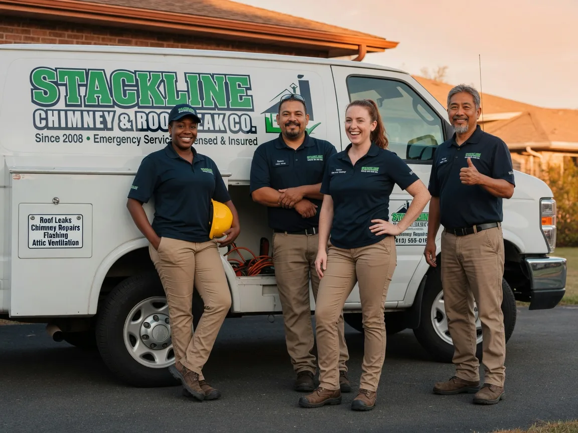 Chimney flashing repair company in Hinesville, GA